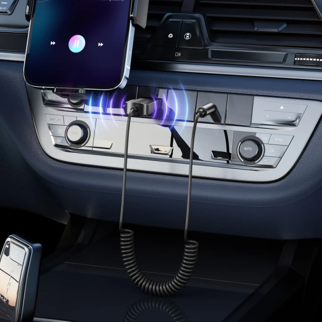 Адаптер Tech-Protect UltraBoost Bluetooth Aux Audio Adapter Cable Grey (9490713933824)