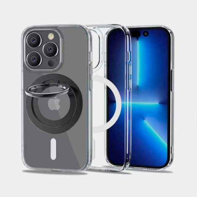 Магнітне кільце Tech-Protect Magnetic Phone Ring Grey with MagSafe (9490713934609)