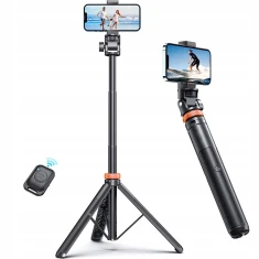 Універсальний штатив Tech-Protect L03S Wireless Selfie Stick Tripod Black (9490713934463)