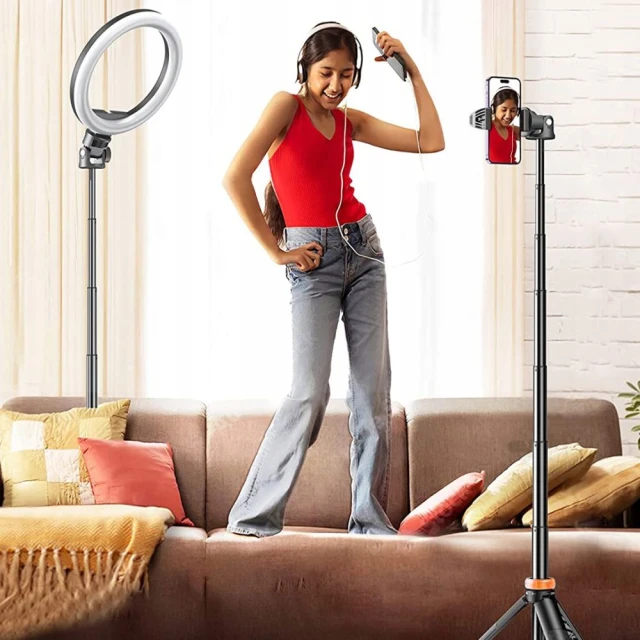 Универсальный штатив Tech-Protect L03S Wireless Selfie Stick Tripod Black (9490713934463)