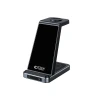 Бездротовий зарядний пристрій Tech-Protect 15W-A26 3-in-1 Black with MagSafe (9490713934487)