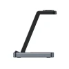 Бездротовий зарядний пристрій Tech-Protect 15W-A26 3-in-1 Black with MagSafe (9490713934487)