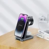 Бездротовий зарядний пристрій Tech-Protect 15W-A26 3-in-1 Black with MagSafe (9490713934487)