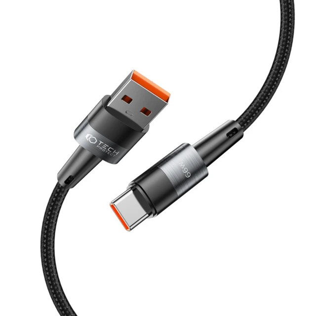 Кабель Tech-Protect UltraBoost Type-C Cable 66W | 6A 25cm Grey (9490713934128)