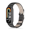 Ремінець Tech-Protect LeatherFit для Xiaomi Smart Band 8 | 8 NFC Black (9490713935347)