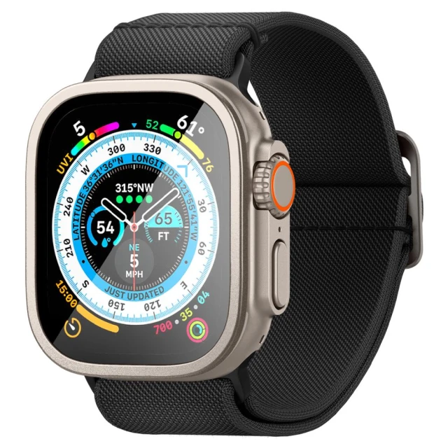 Захисне скло Spigen Glas.TR Slim Pro для Apple Watch Ultra 49mm Titanium (AGL06161)