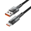 Кабель Tech-Protect UltraBoost Type-C Cable 66W | 6A 100cm Grey (9490713934135)
