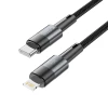 Кабель Tech-Protect UltraBoost Lightning Cable PD 20W | 3A 200cm Grey (9490713934111)