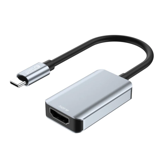 Адаптер Tech-Protect UltraBoost Adapter Type-C to HDMI 4K Black (9490713934746)
