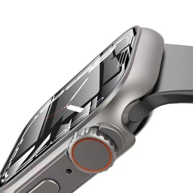 Чехол Tech-Protect Defense360 для Apple Watch 44 mm Black Orange (9490713934784)
