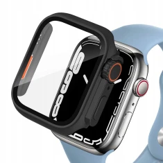 Чохол Tech-Protect Defense360 для Apple Watch 44 mm Black Orange (9490713934784)