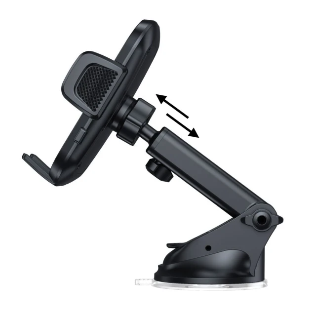 Автотримач Tech-Protect V6 Universal Dashboard & Vent Car Mount Black (9490713935071)