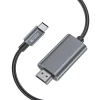 Кабель Tech-Protect UltraBoost Cable Type-C To HDMI 4K 60Hz 200cm Black (9490713934753)