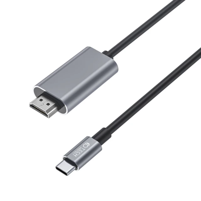 Кабель Tech-Protect UltraBoost Cable Type-C To HDMI 4K 60Hz 200cm Black (9490713934753)