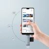 Адаптер Tech-Protect UltraBoost Card Reader SD & Micro SD Grey (9490713934685)