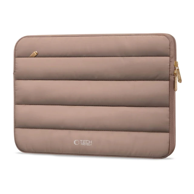 Чохол для ноутбука Tech-Protect Fluffy 15-16 Walnut (5906302362516)