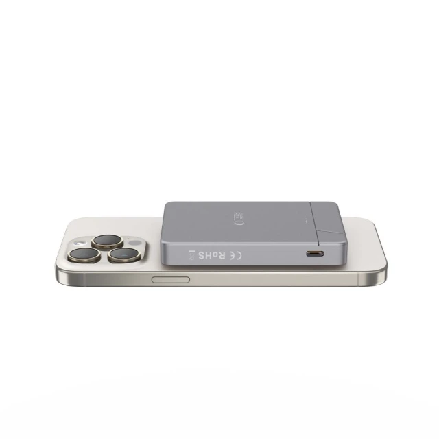 Портативний зарядний пристрій Tech-Protect PB14 LifeMag Power Bank 5000mAh MagSafe Space Grey (5906302362783)