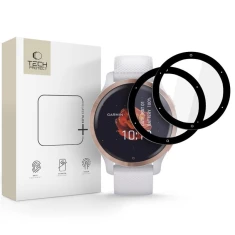 Захисне скло Tech-Protect Glass Flex+ 2-Pack для Garmin Venu 2S Black (5906302368778)