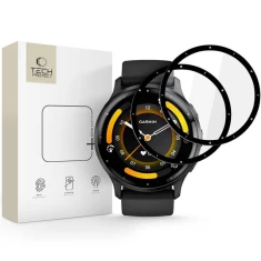 Захисне скло Tech-Protect Glass Flex+ 2-Pack для Garmin Venu 3 Black (5906302368785)