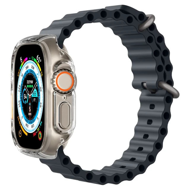 Чохол Spigen Thin Fit для Apple Watch Ultra 49 mm Crystal Clear (ACS05917)