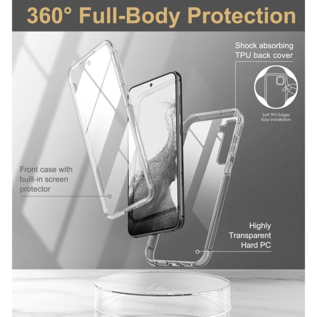 Чехол Tech-Protect Kevlar для Samsung Galaxy S23 Plus Clear (9490713932346)