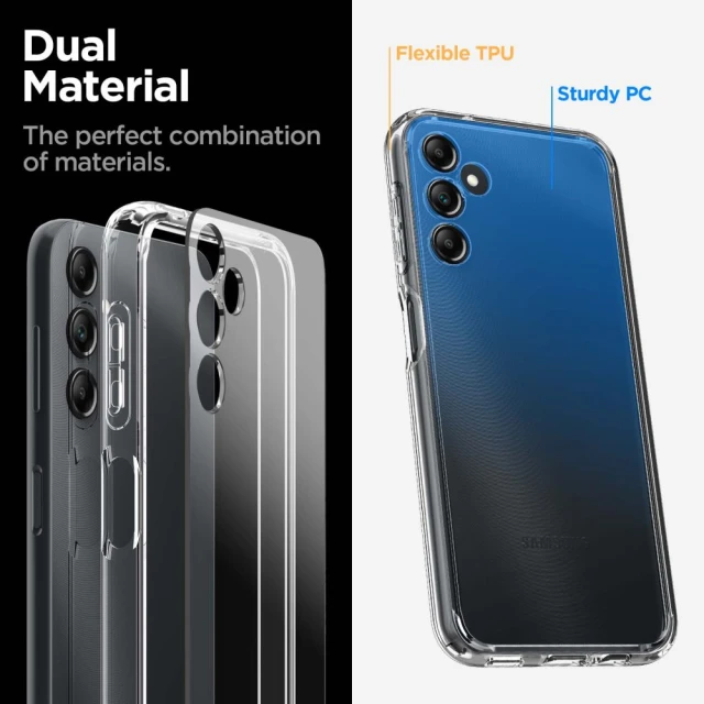 Чехол Spigen Ultra Hybrid для Samsung Galaxy A14 5G Crystal Clear (ACS05846)