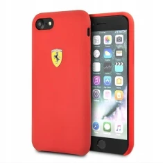 Чохол Ferrari для iPhone 7 | 8 | SE 2022/2020 Silicone Red (FESSIHCI8RE)