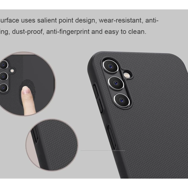 Чехол Nillkin Frosted Shield для Samsung Galaxy A14 5G Black (6902048261716)