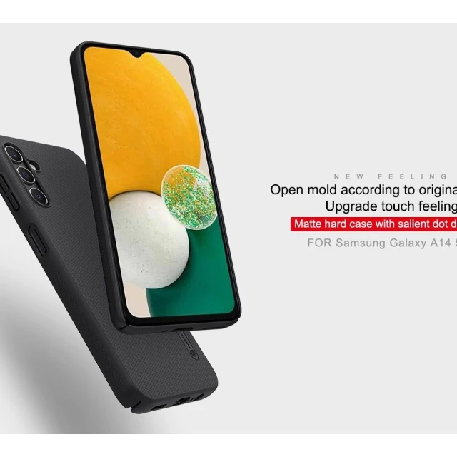 Чехол Nillkin Frosted Shield для Samsung Galaxy A14 5G Black (6902048261716)