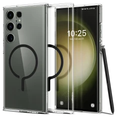 Чохол Spigen Ultra Hybrid Onetap для Samsung Galaxy S23 Ultra Black with MagSafe (ACS05621)