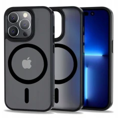 Чохол Tech-Protect Magmat для iPhone 12 Pro Max Matte Black with MagSafe (9490713933091)
