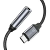 Адаптер Tech-Protect Ultraboost Adapter Type-C to Mini Jack 3.5mm Black (9490713929667)
