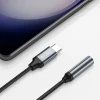 Адаптер Tech-Protect Ultraboost Adapter Type-C to Mini Jack 3.5mm Black (9490713929667)
