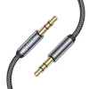 Кабель Tech-Protect Ultraboost Aux Mini Jack 3.5mm 1.5m Black (9490713931547)