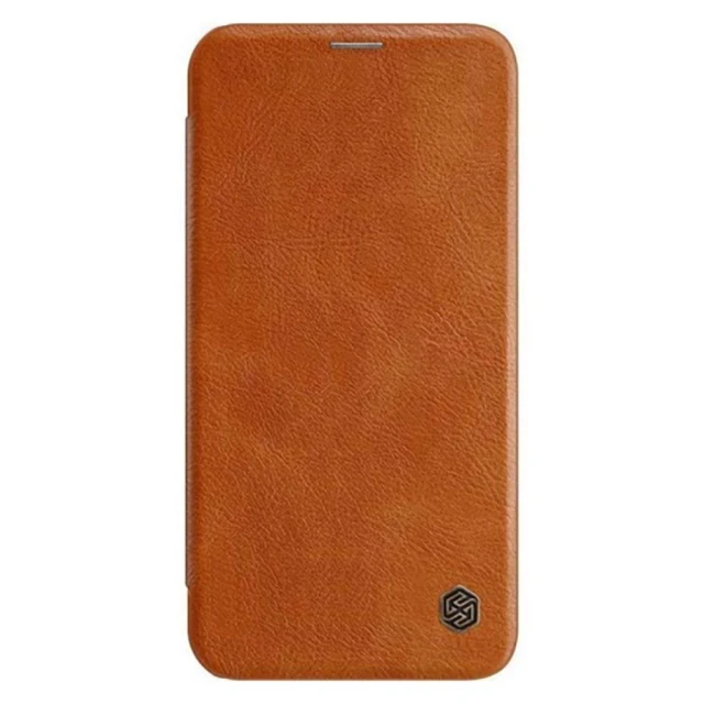 Чохол Nillkin Qin Leather для iPhone 12 Pro Max Brown (6902048201675)