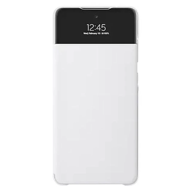 Чехол-книжка Samsung Smart S View Cover для Samsung Galaxy A72 White (EF-EA725PWEGEE)