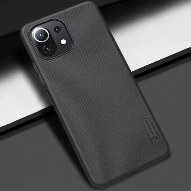Чохол Nillkin Super Frosted Shield для Xiaomi Mi 11 Lite 4G | 5G Black (6902048214620)
