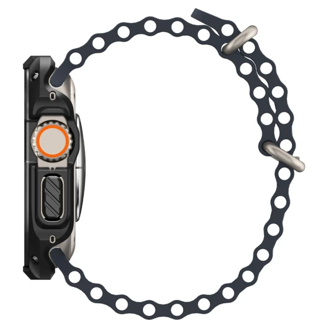 Чохол Spigen Tough Armor для Apple Watch Ultra 49 mm Black (ACS05457)