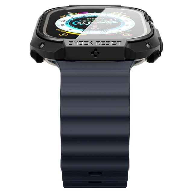 Чохол Spigen Tough Armor для Apple Watch Ultra 49 mm Black (ACS05457)