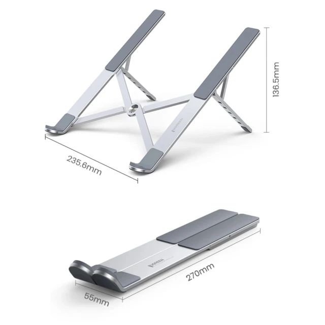 Підставка для ноутбука Ugreen LP451 Silver (40289B)