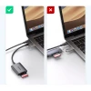 Кардридер Ugreen CM401 USB-C to SD/TF Grey (80888-ugreen)