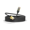 Кабель Ugreen NW107 RJ45 to RJ45 Cat.7 STP 15m Black (11274-ugreen)