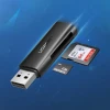 Кардридер Ugreen CM264 USB-A to SD/TF Black (60722-ugreen)