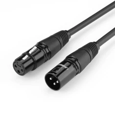 Кабель Ugreen AV130 XLR to XLR 5m Black (20712B)