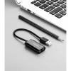 Адаптер Ugreen US205 USB-A to AUX 3.5mm Mini Jack 0.15m Black (30724B)