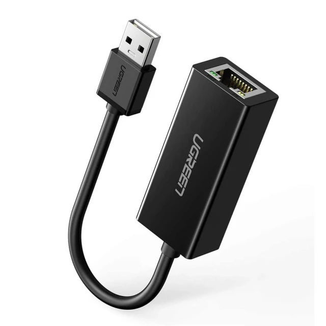 Адаптер Ugreen CR110 USB-A to RJ45 Black (20254B)