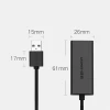 Адаптер Ugreen CR110 USB-A to RJ45 Black (20254B)