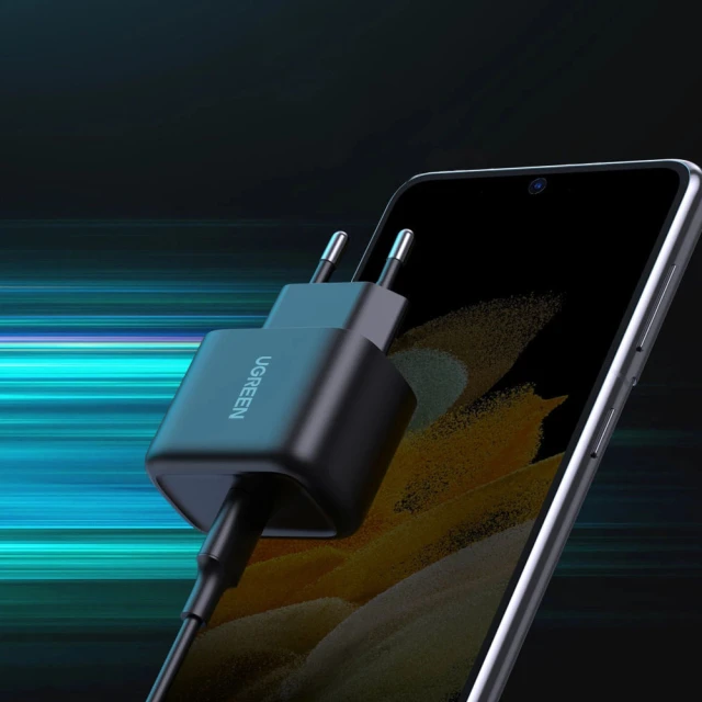 Мережевий зарядний пристрій Ugreen CD250 PD 25W USB-C Black (50581B)