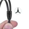 Кабель Ugreen AV116 AUX 3.5mm Mini Jack to 2xRCA 2m Black (10584B)