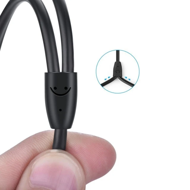 Кабель Ugreen AV116 AUX 3.5mm Mini Jack to 2xRCA 2m Black (10584B)